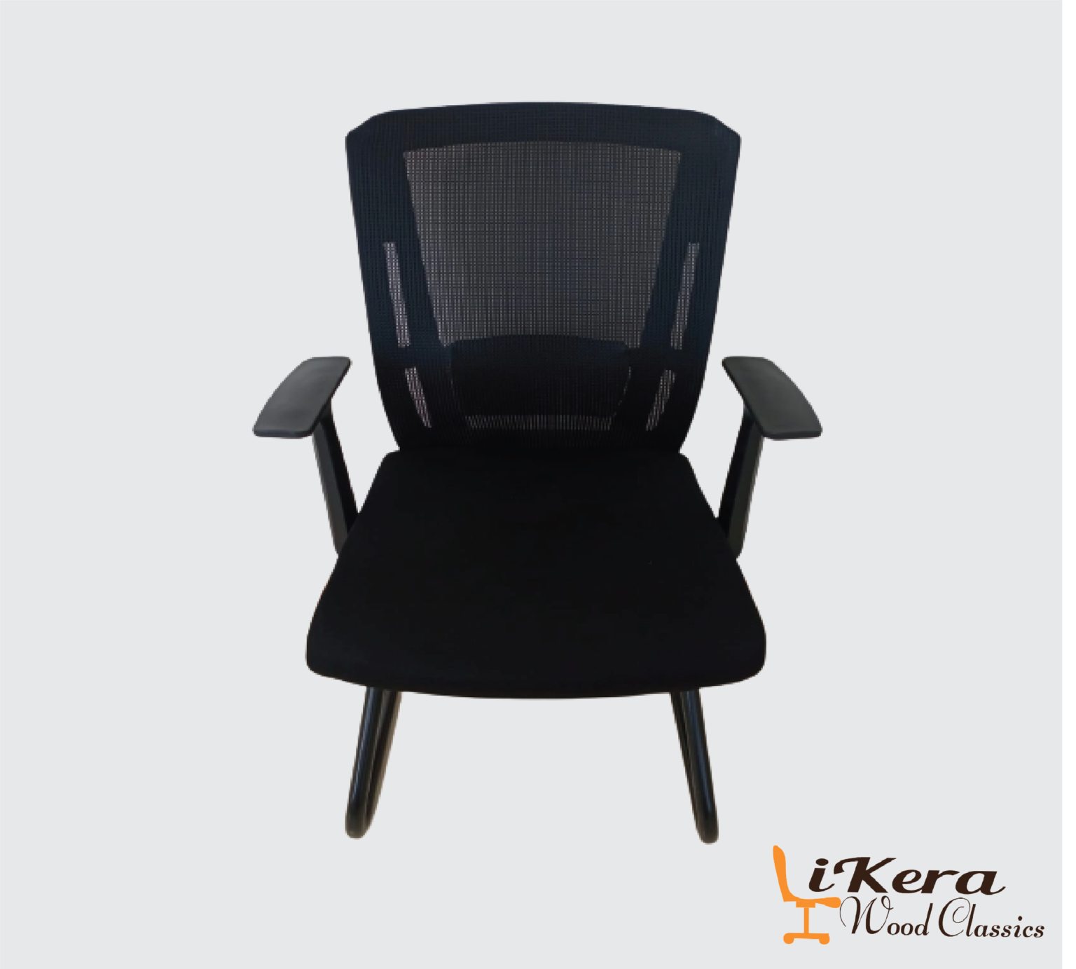 Midback visitor chair Wood classics